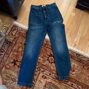 Madewell - Classic Straight Full-Length Jeans: Surplus Pocket Edition